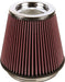 K&N 6.5 in (165 mm) H x 7.5 in (191 mm) Base OD x 5 in (127 mm) Top OD - KNRF-1042 KNRF-1042 - 6" CLAMP ON TAPERED FILTER Autofit