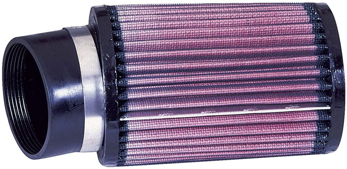 K&N 6 in (152 mm) H x 4 in (102 mm) OD - KNRU-3190 K&N Universal Clamp On Filter Fits 2.75 in (70 mm) KNRU-3190 Autofit