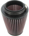 K&N 6 in (152 mm) H x 5 in (127 mm) Base OD x 3.5 in (89 mm) Top OD - KNRC-3250 K&N Universal Clamp On Filter Fits 3.125 in (79 mm) KNRC-3250 Autofit