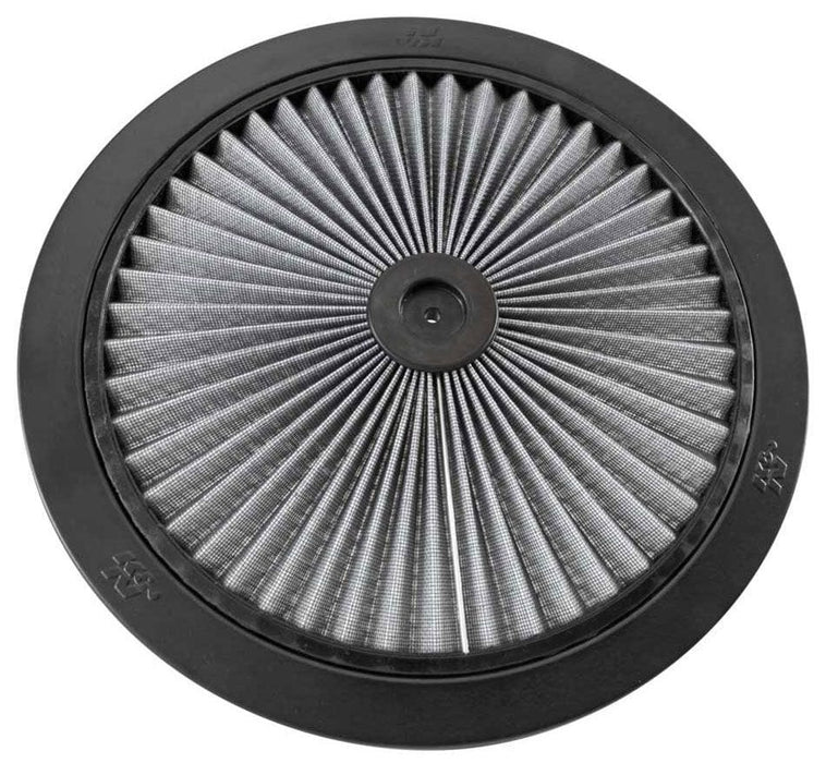 K&N Fits 14" OD, Black - KN66-1400R K&N X-Stream Race Top Plate Filter KN66-1400R Autofit