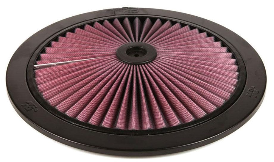 K&N Fits 14" OD, Black - KN66-1401 K&N X-Stream Top Plate Filter KN66-1401 Autofit