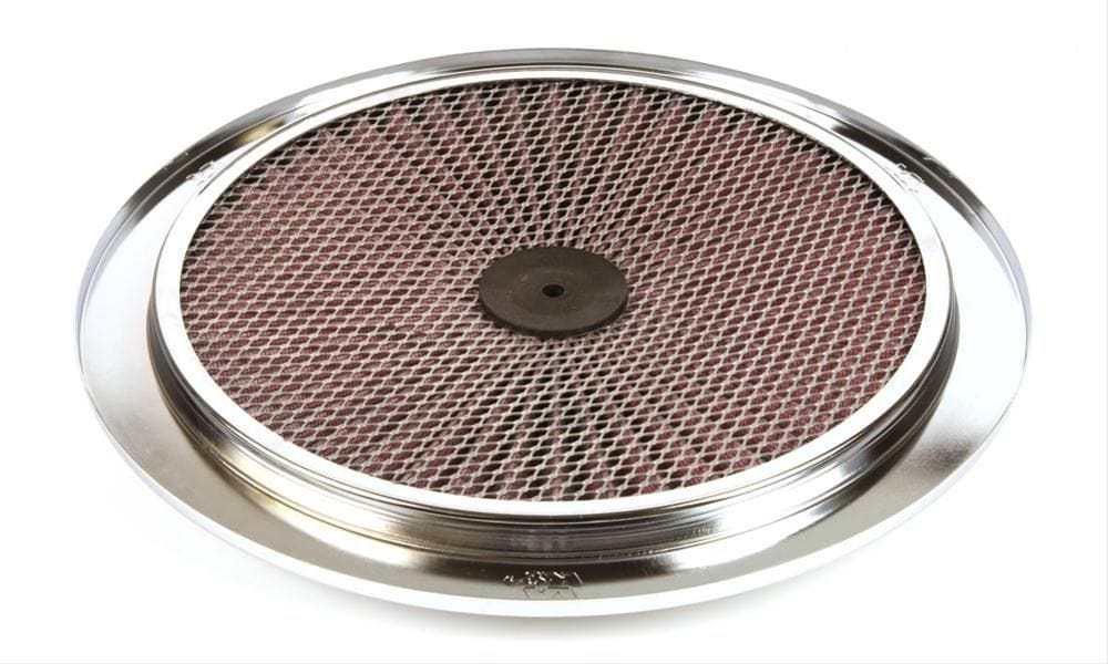 K&N Fits 14" OD, Polished - KN66-1401XP K&N X-Stream Top Plate Filter KN66-1401XP Autofit
