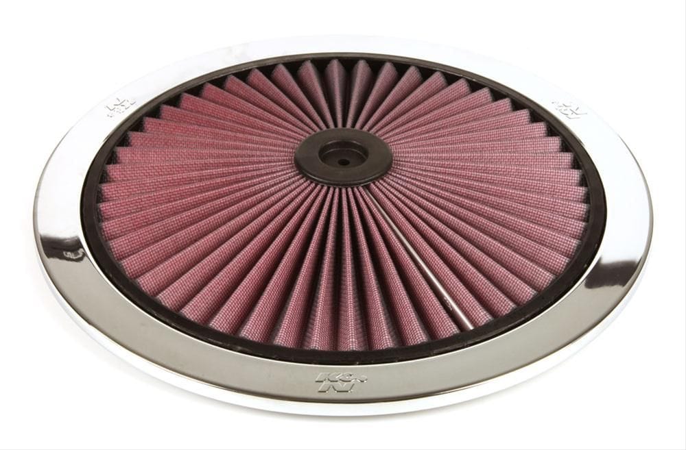 K&N Fits 14" OD, Polished - KN66-1401XP K&N X-Stream Top Plate Filter KN66-1401XP Autofit