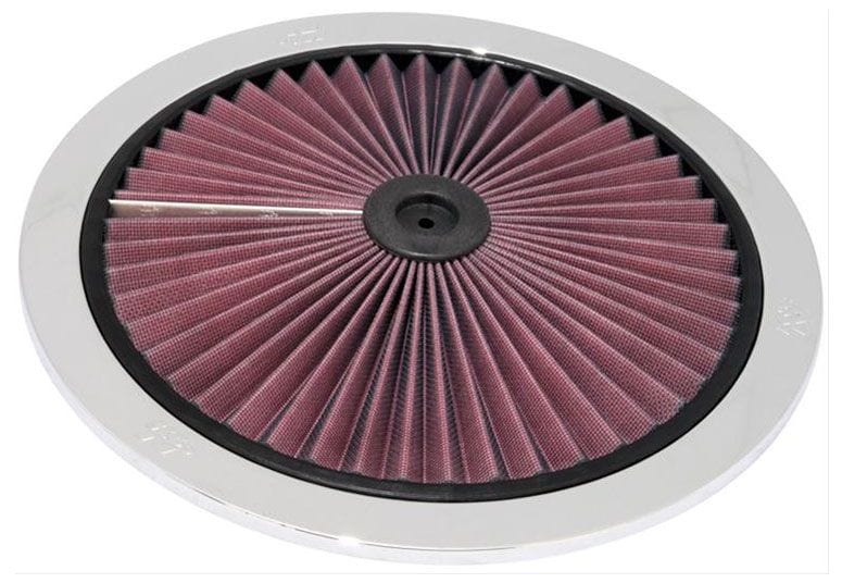 K&N Fits 14" OD, Polished - KN66-1401XP K&N X-Stream Top Plate Filter KN66-1401XP Autofit