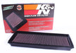 K&N Fits 1967-1996 Jaguar, Triumph, Daimler & Lotus - KN33-2011 K&N Replacement Panel Filter KN33-2011 Autofit