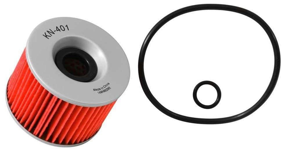K&N Fits 1969-2012 Honda, Kawasaki, Yamaha & Triumph Motorcycles - KN-401 K&N Performance Oil Filter KN-401 Autofit