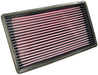 K&N Fits 1984-1998 Saab 9000 - KN33-2020 K&N Replacement Panel Filter KN33-2020 Autofit