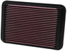 K&N Fits 1986-2013 Mazda, Toyota, Volkswagen & Mitsubishi - KN33-2050-1 K&N Replacement Panel Filter KN33-2050-1 Autofit