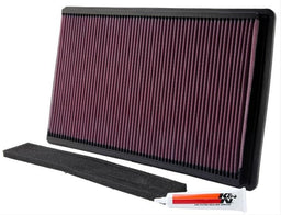 K&N Fits 1990-1997 Chev Corvette 5.7L & Pontiac Firebird 5.7L - KN33-2035 K&N Replacement Panel Filter KN33-2035 Autofit