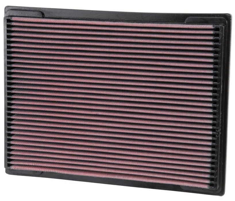 K&N Fits 1993-2012 Mercedes C1800, C200, C220, C250, C36 AMG, SLR & Mclaren - KN33-2703 K&N Replacement Panel Filter KN33-2703 Autofit