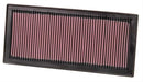 K&N Fits 1996-2006 Subaru Forester, Impreza, Liberty, Outback - KN33-2154 K&N Replacement Panel Filter (A1426) KN33-2154 Autofit
