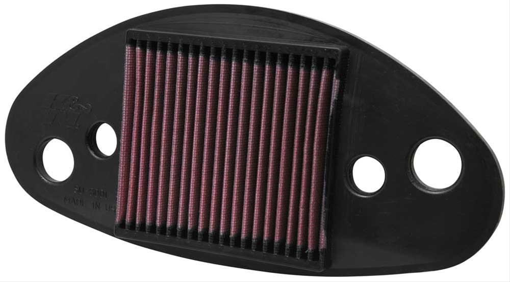 K&N Fits 2001-2008 Suzuki VL800, VL800C Intruder, Boulevard C50, C50T - KNSU-8001 K&N Replacement Motorcycle Air Filter KNSU-8001 Autofit