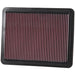 K&N Fits 2002-2009 Kia Sorento 4Cyl & V6 - KN33-2271 K&N Replacement Panel Filter (A1519) KN33-2271 Autofit