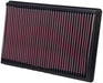 K&N Fits 2002-2013 Dodge Ram 1500, 2500 & 3500 - KN33-2247 K&N Replacement Panel Filter KN33-2247 Autofit