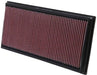 K&N Fits 2002-2015 Volkswagen Touareg, Porsche Cayene, Audi Q7, Land Rover Range Rover - KN33-2857 K&N Replacement Panel Filter KN33-2857 Autofit