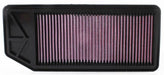 K&N Fits 2003-2008 Honda Accord 2.4L & Euro 2.4L - KN33-2276 K&N Replacement Panel Filter (A1508) KN33-2276 Autofit