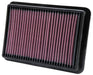 K&N Fits 2005-2011 Nissan Navara 2.5L Diesel, Non Australia Model - KN33-2980 K&N Replacement Panel Filter KN33-2980 Autofit