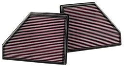 K&N Fits 2007-2010 BMW X5 4.8L V8 - KN33-2407 K&N Replacement Panel Filter KN33-2407 Autofit