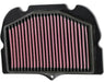 K&N Fits 2008-2012 Suzuki GSX1300R Hayabusa Race Specific - KNSU-1308R K&N Replacement Motorcycle Air Filter KNSU-1308R Autofit