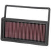 K&N Fits 2008-21 Fiat Abarth & Doblo 1.4L K&N Replacement Panel Filter KN33-3014 Autofit
