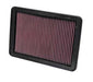 K&N Fits 2009-2012 Kia Sorento, Hyundai Santa Fe 2.2L Diesel - KN33-2969 K&N Replacement Panel Filter KN33-2969 Autofit