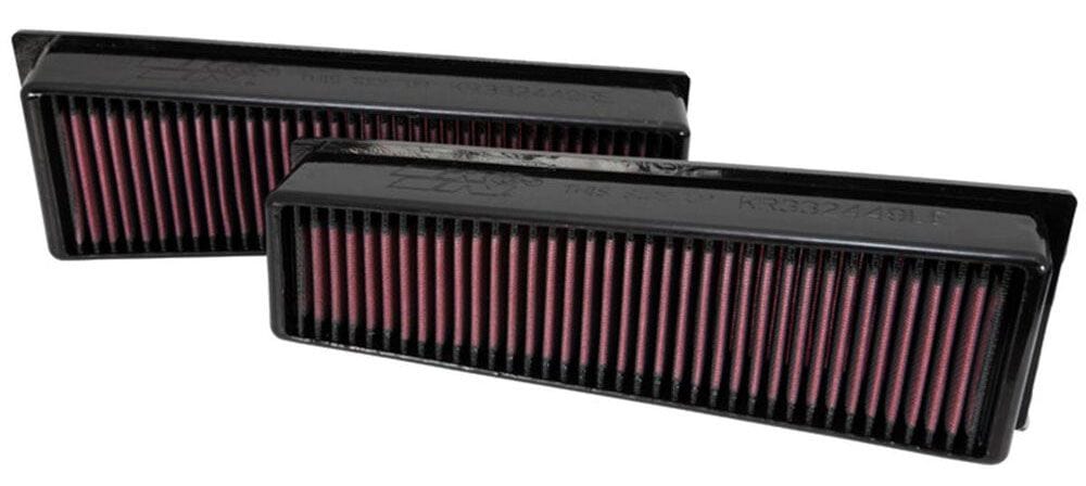 K&N Fits 2009-2013 BMW X5, X6 4.4L - KN33-2449 K&N Replacement Panel Filter KN33-2449 Autofit
