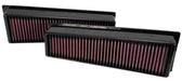 K&N Fits 2009-2013 BMW X5, X6 4.4L - KN33-2449 K&N Replacement Panel Filter KN33-2449 Autofit