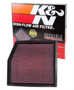 K&N Fits 2010-2013 BMW 135I, 335I 3.0L - KN33-2458 K&N Replacement Panel Filter KN33-2458 Autofit