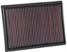 K&N Fits 2010-2013 Toyota Land Cruiser & FJ 4.0L, Lexus GX460 4.6L - KN33-2438 K&N Replacement Panel Filter KN33-2438 Autofit