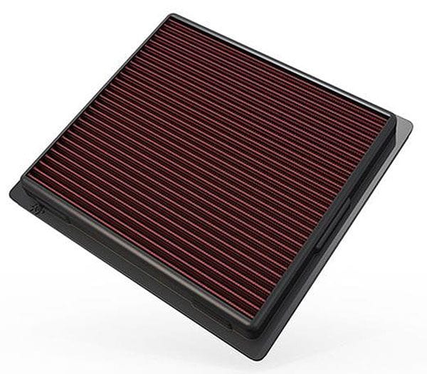 K&N Fits 2011-2013 Jeep Grand Cherokee & Dodge Durango 3.6, 5.7L - KN33-2457 K&N Replacement Panel Filter KN33-2457 Autofit