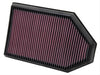K&N Fits 2011-2016 Chrysler 300, 300C & Dodge Charger, Challenger - KN33-2460 K&N Replacement Panel Filter KN33-2460 Autofit