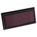 K&N Fits 2012-2015 Mitsubishi Mirage, Space Star, Attrage 1.0L & 1.2L - KN33-3016 K&N Replacement Panel Filter KN33-3016 Autofit