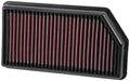 K&N Fits 2012-2016 Hyundai I30, KIA CEE'D & Forte Koup (A1793) - KN33-3008 K&N Replacement Panel Filter KN33-3008 Autofit