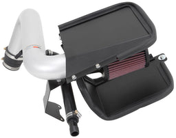 K&N Fits 2013-2017 Hyundai Veloster Turbo 1.6L L4 F/I - KN69-5312TS K&N 69 Series Typhoon Air Intake Kit - Silver KN69-5312TS Autofit