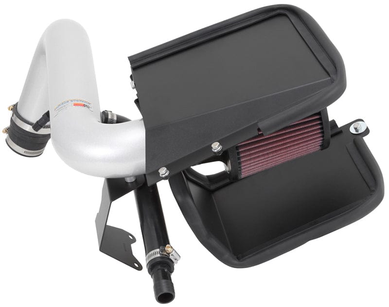 K&N Fits 2013-2017 Hyundai Veloster Turbo 1.6L L4 F/I - KN69-5312TS K&N 69 Series Typhoon Air Intake Kit - Silver KN69-5312TS Autofit