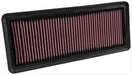 K&N Fits 2013-2017 Mazda MX-5 & Fiat 124 Spider 1.5, 2.0L L4 - KN33-5040 K&N Replacement Panel Filter KN33-5040 Autofit