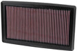 K&N Fits 2013-2020 Honda Accord & Accura TLX 3.5L V6 (A1823) - KN33-2499 K&N Replacement Panel Filter KN33-2499 Autofit