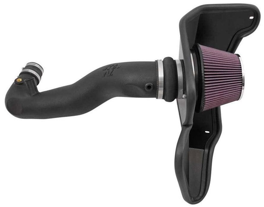 K&N Fits 2015-17 Ford Mustang 2.3L EcoBoost 4cyl - KN63-2589 K&N 63 Series Air-Charger Air Intake Kit KN63-2589 Autofit