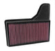 K&N Fits 2015-2016 Ford Mustang 2.3L Ecoboost, 3.7L V6 & Mustang GT 5.0L V8 - KN33-5029 K&N Replacement Panel Filter KN33-5029 Autofit