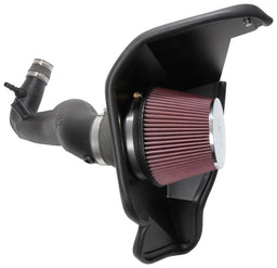 K&N Fits 2018-2019 Ford Mustang 2.3L L4 F/I Ecoboost - KN63-2606 K&N 63 Series Air-Charger Air Intake Kit KN63-2606 Autofit