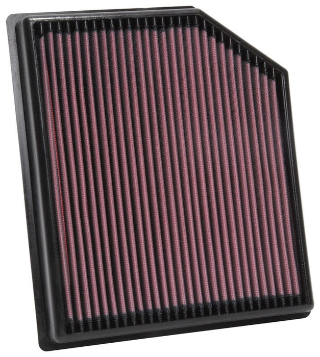 K&N Fits 2018-2019 Jeep Grand Cherokee 3.2L V8 F/I - KN33-5077 K&N Replacement Panel Filter KN33-5077 Autofit