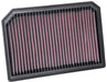 K&N Fits 2018-2019 Mercedes-Benz A35, A220, A250 2.4L L4 Petrol - KN33-3133 K&N Replacement Panel Filter KN33-3133 Autofit