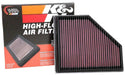 K&N Fits 2019-2020 BMW Z4, 330, 340 2.0L L4 & 3.0L L6 - KN33-3136 K&N Replacement Panel Filter KN33-3136 Autofit