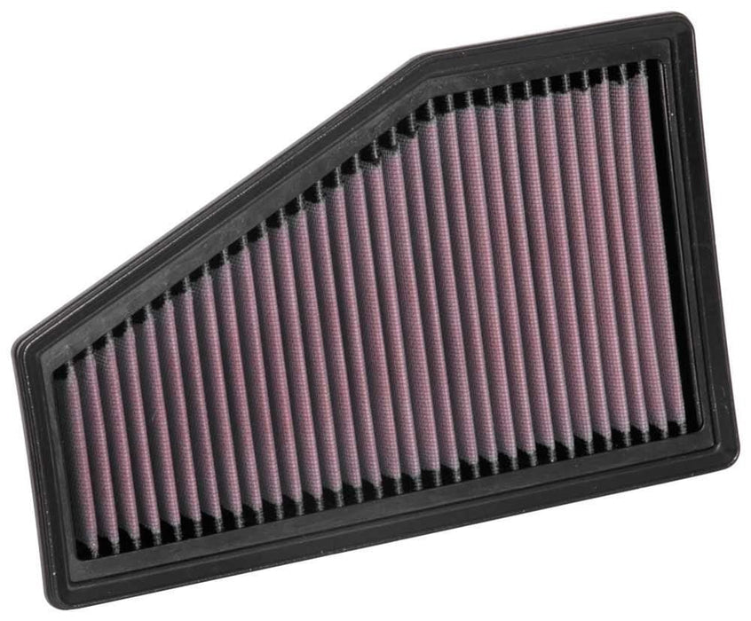K&N Fits 2019-2020 Jeep Cherokee 2.4L L4 & 3.2L V6 Petrol - KN33-5089 K&N Replacement Panel Filter KN33-5089 Autofit