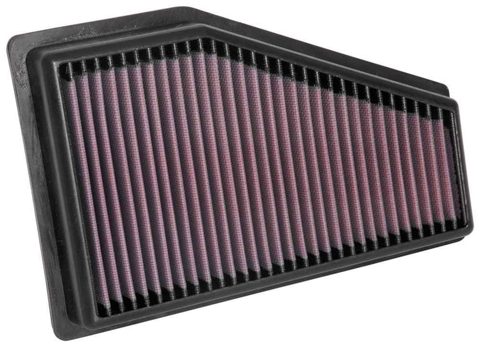 K&N Fits 2019-2020 Jeep Cherokee 2.4L L4 & 3.2L V6 Petrol - KN33-5089 K&N Replacement Panel Filter KN33-5089 Autofit