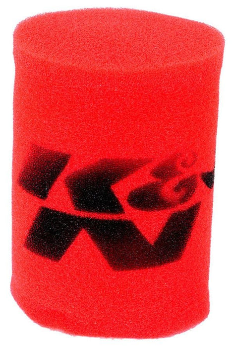 K&N Fits 3.750" ID x 6" H Filter - KN25-1770 K&N Red Foam Round Straight Precharger Filter Wrap KN25-1770 Autofit