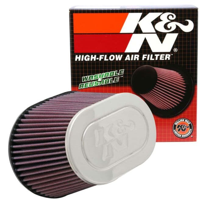 K&N Fits 3.938 in (100 mm) - KNRF-1001 K&N Universal Clamp On Filter KNRF-1001 Autofit