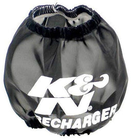 K&N Fits 3" ID Base With 2" ID Top x 3" H Filter - KN22-8028PK K&N Black Round Tapered Precharger Filter Wrap KN22-8028PK Autofit