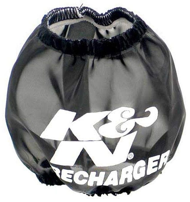 K&N Fits 3" ID Base With 2" ID Top x 3" H Filter - KN22-8028PK K&N Black Round Tapered Precharger Filter Wrap KN22-8028PK Autofit