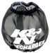 K&N Fits 3" ID Base With 2" ID Top x 3" H Filter - KN22-8028PK K&N Black Round Tapered Precharger Filter Wrap KN22-8028PK Autofit